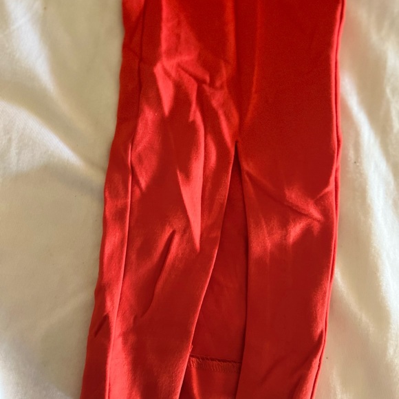 S Bagatelle Sport Pants Womens Small High Waisted Open Kick Front - Picture 7 of 7